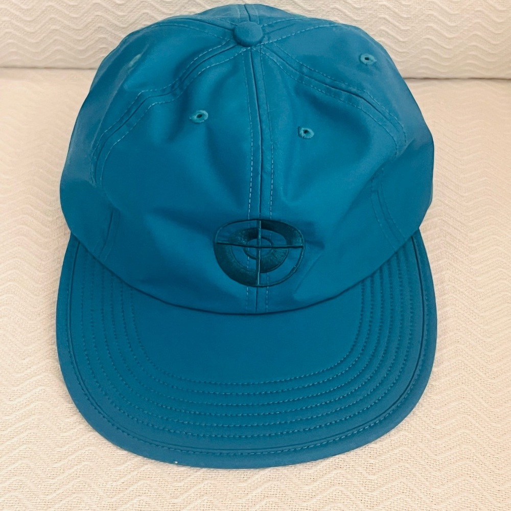 Powers men’s teal baseball cap standard cotton adjustable strap